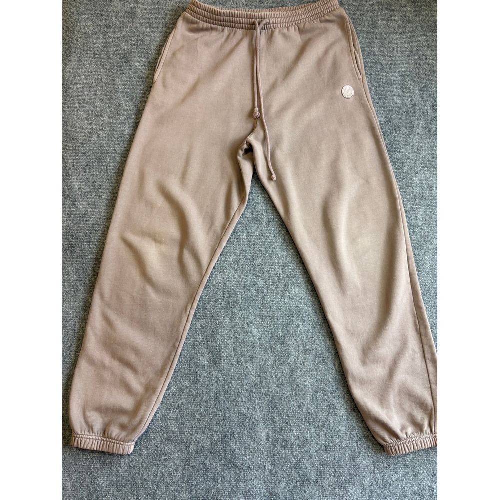 Victoria's Secret PINK Fleece Jogger Sweatpants Taupe Mauve Medium